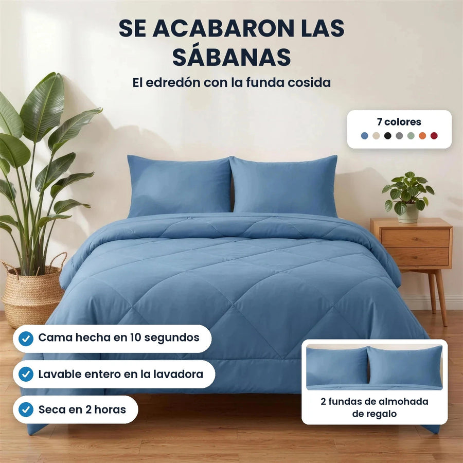 Edredón EasySleep sobre una cama