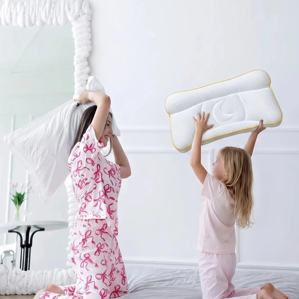 Almohada infantil NESOLIA pensada para su nuca