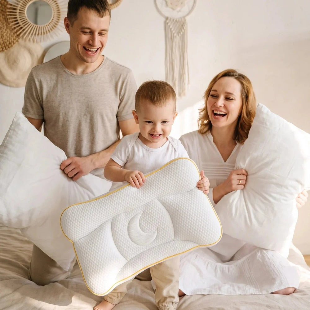 Almohada infantil NESOLIA pensada para su nuca