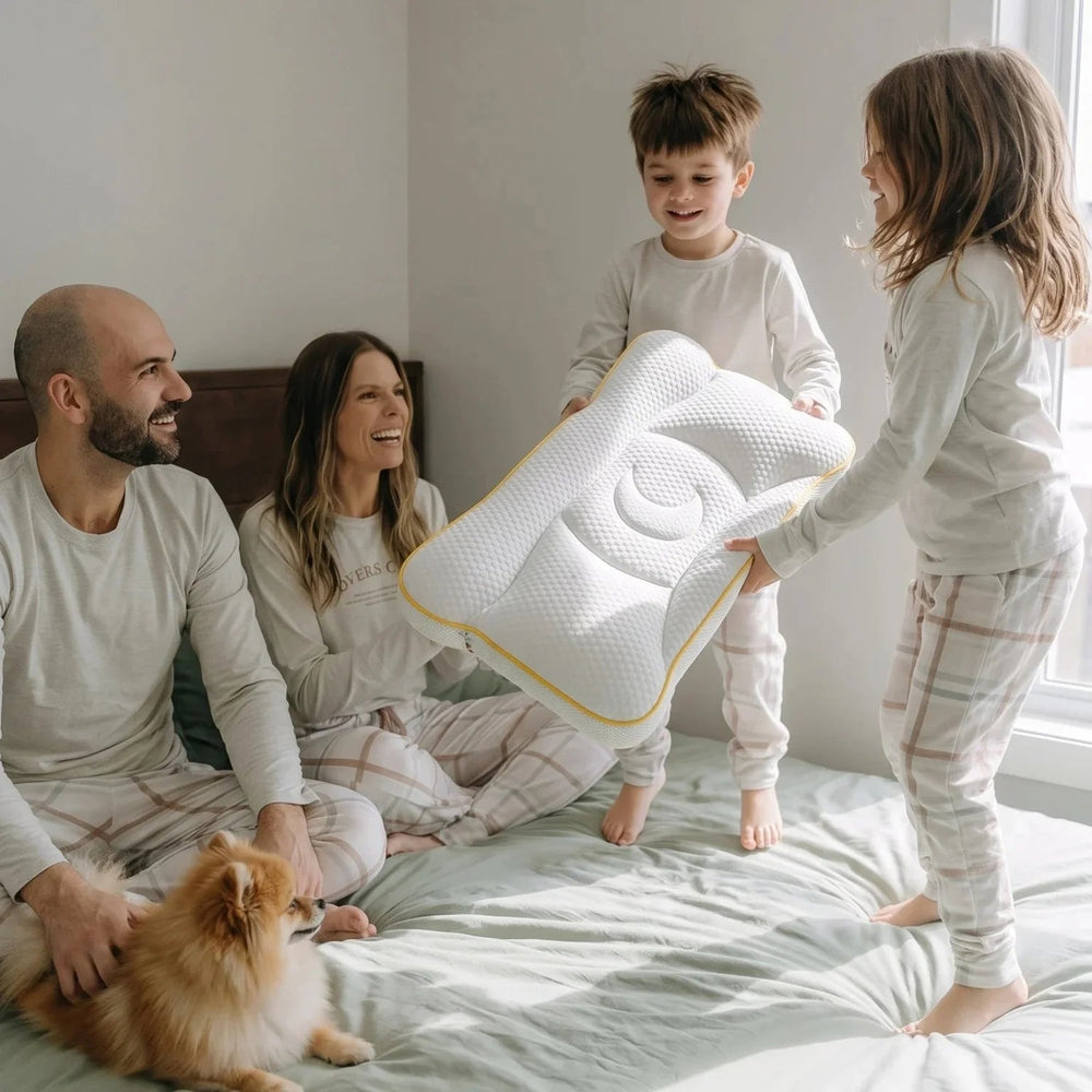 Almohada infantil NESOLIA pensada para su nuca