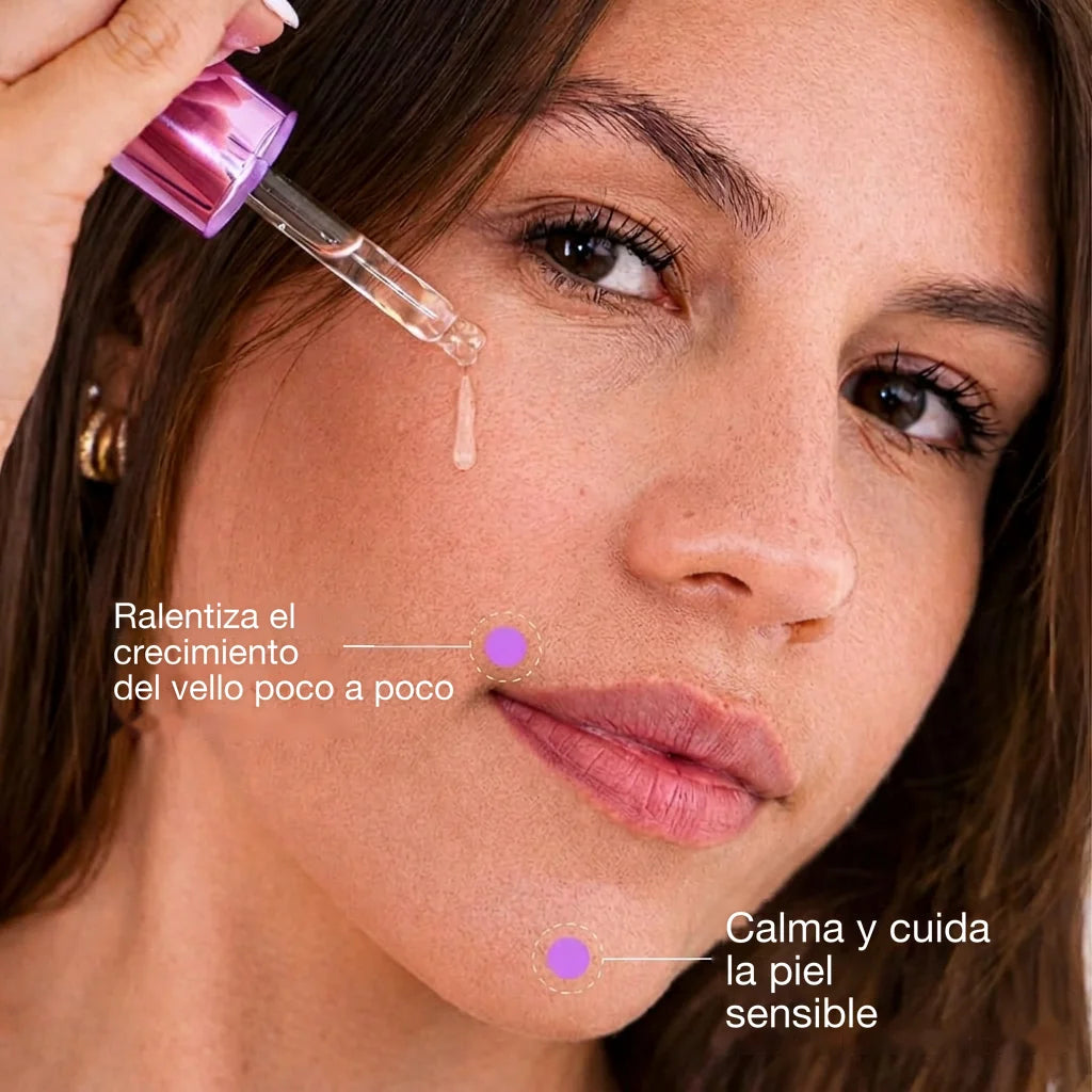 Inhibidor vegetal del vello Nesolia