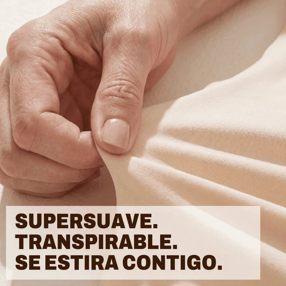 Tejido supersuave y transpirable