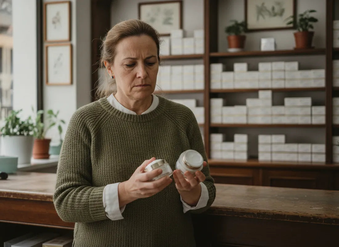 Cremas antiedad en la farmacia