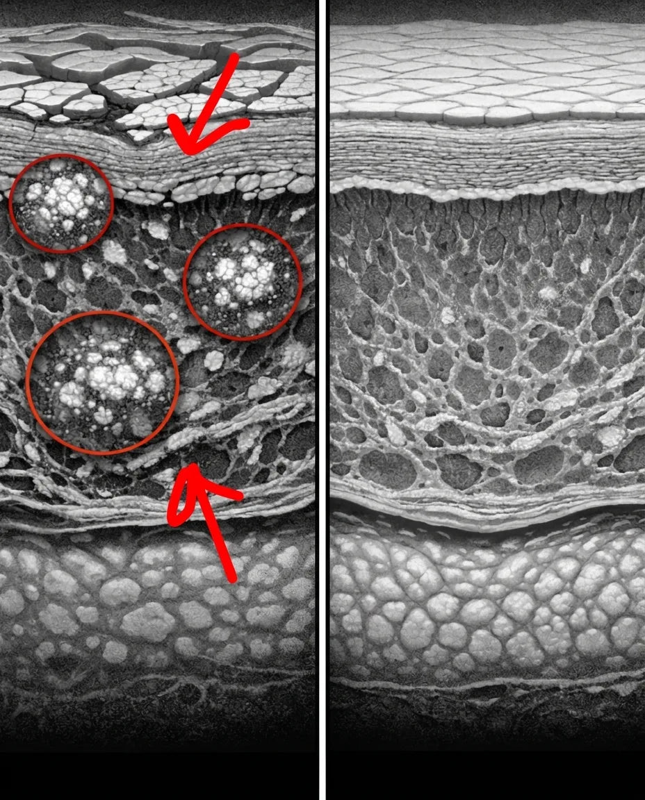 La piel vista al microscopio