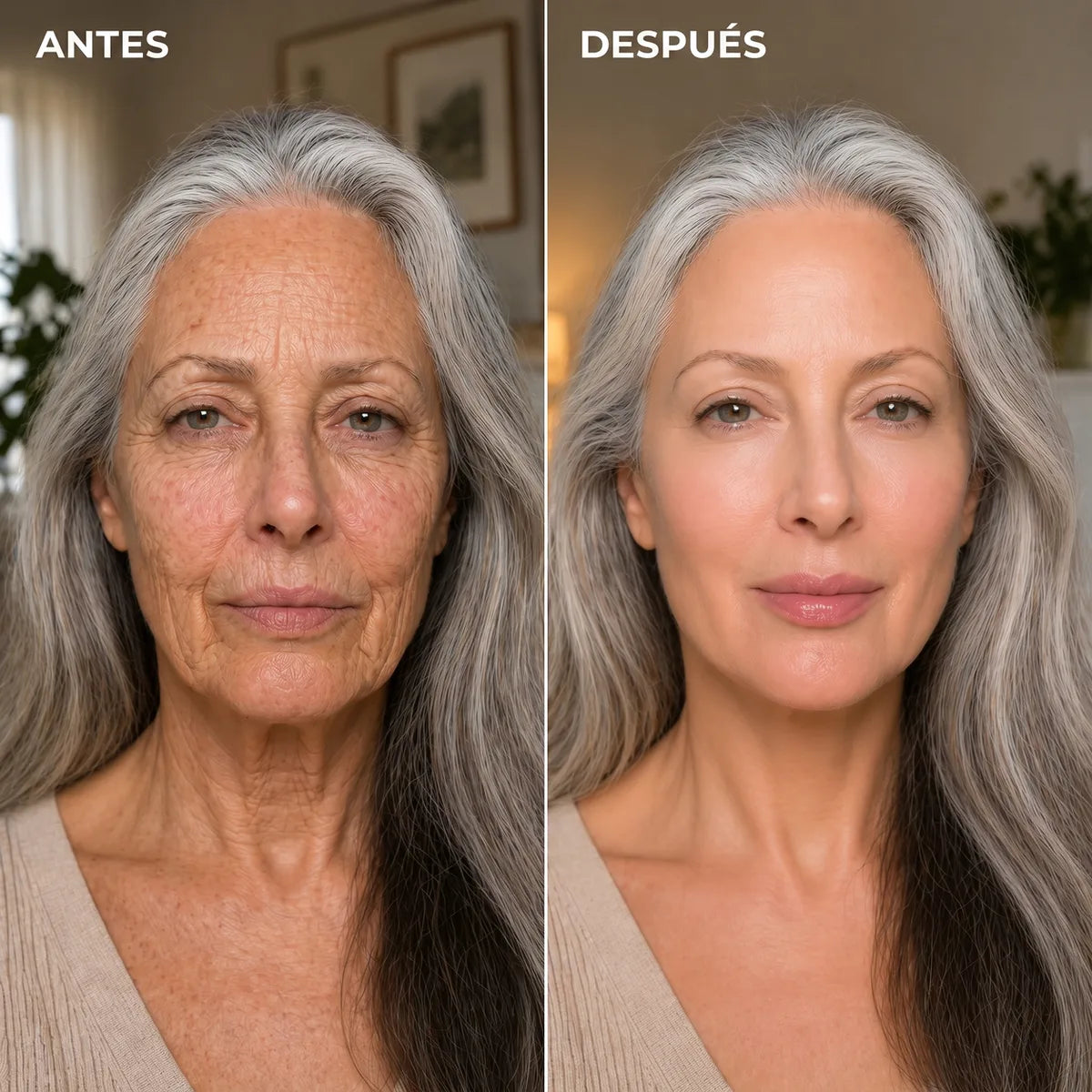 Antes y después